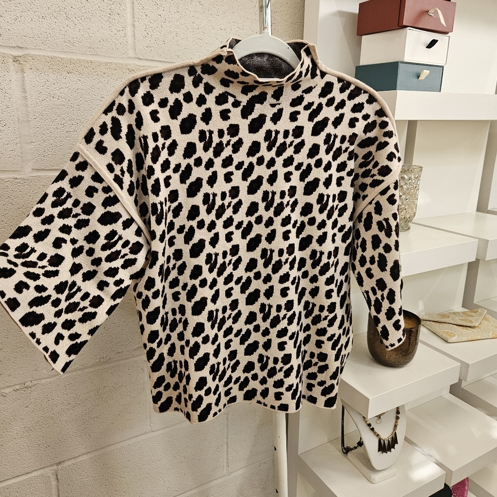 Mock Neck Sweater